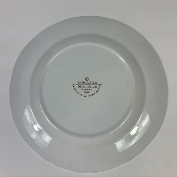 Vintage Mikasa Terra Stone Roman 7118 Fruit Plate Platter - Picture 4 of 8